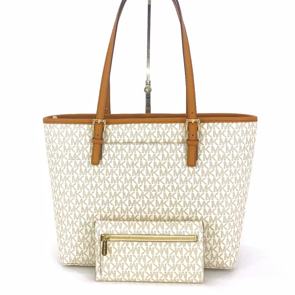 3PCS Michael Kors MD Carryall Tote Wallet Charms - Picture 4 of 8